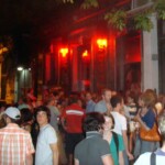 The crazy line waiting to get into Sugar for the presidential election DSC00792.JPG