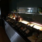 Self-serve bar British Airways Lounge JFK