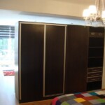 View from bedroom to living room View from bedroom to living room