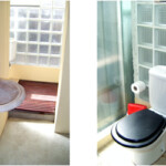 Left view: upstairs bathroom
Right view: toilet toilettes.jpg